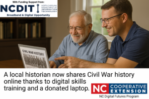 Cover photo for How Cooperative Extension Helped a Historian Share His Story